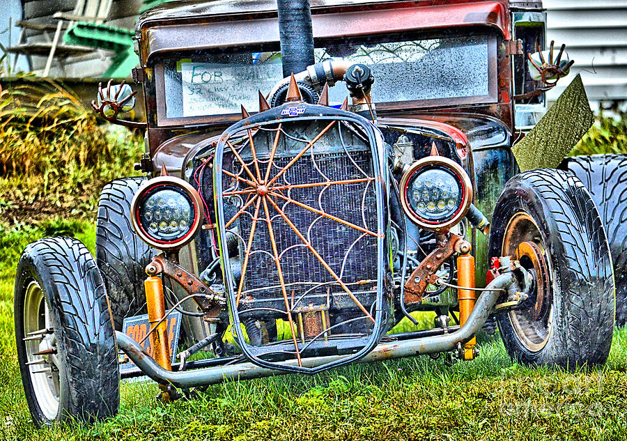 Old Muscle Car Photograph by Sandy Webster | Fine Art America