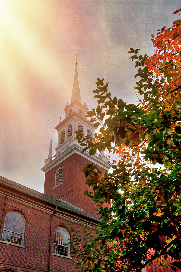 Old North Church - Boston Photograph by Joann Vitali