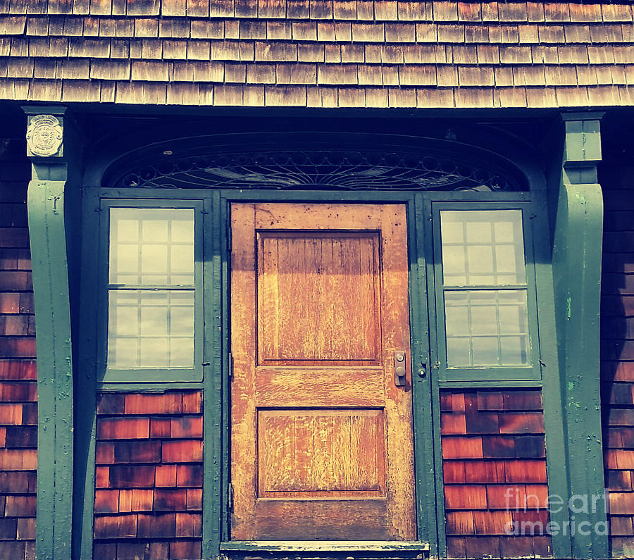 Old Oak Door Photograph by Stacie Siemsen