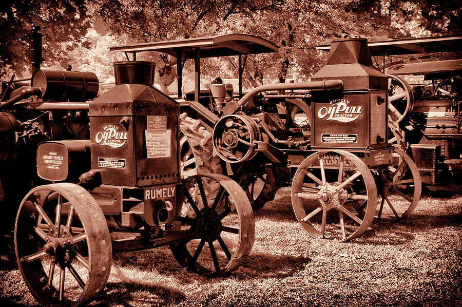 Old OilPull Tractors Photograph by Paul W Faust - Impressions of Light