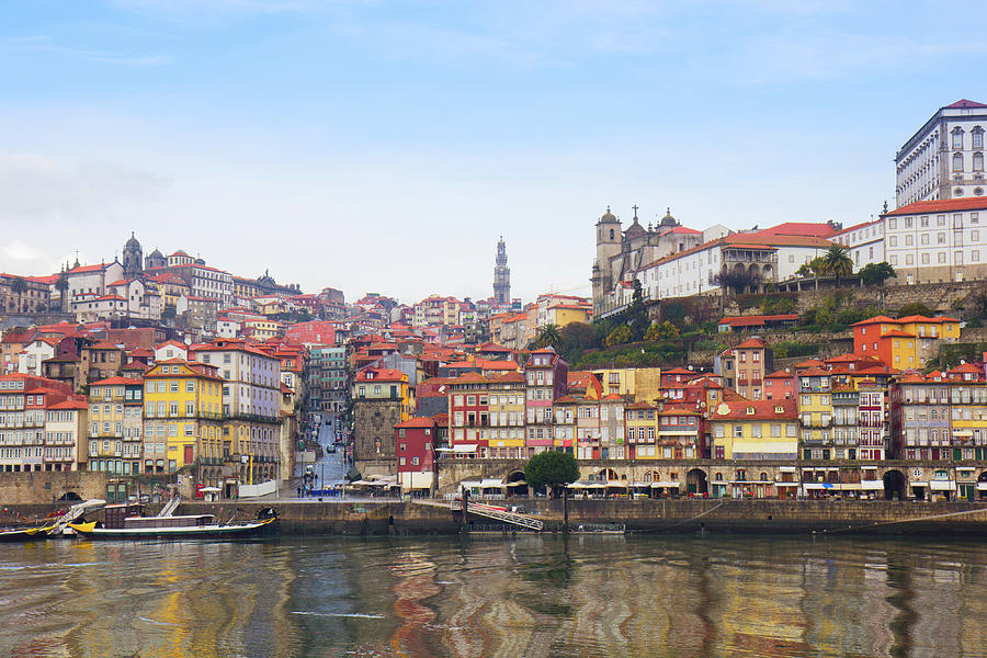Old  Oporto on Douro bank Photograph by Anastasy Yarmolovich