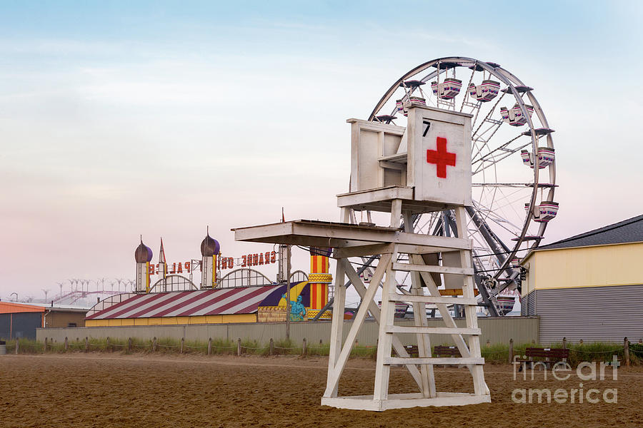 Beach Photograph - Old Orchard Beach 1 by Jerry Fornarotto