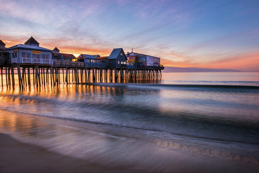 Old Orchard Beach Photograph - Old Orchard Beach by TS Photo