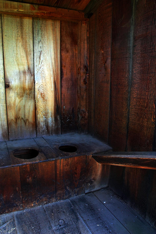 Old Outhouse Photograph by Joanne Coyle