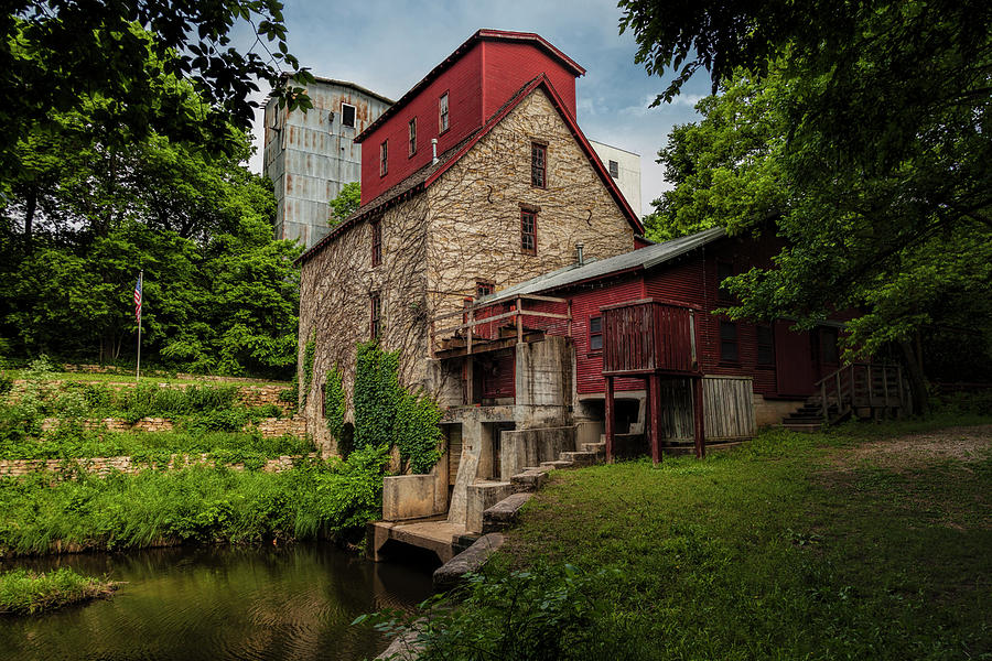 Old Oxford Mill Photograph by Scott Bean