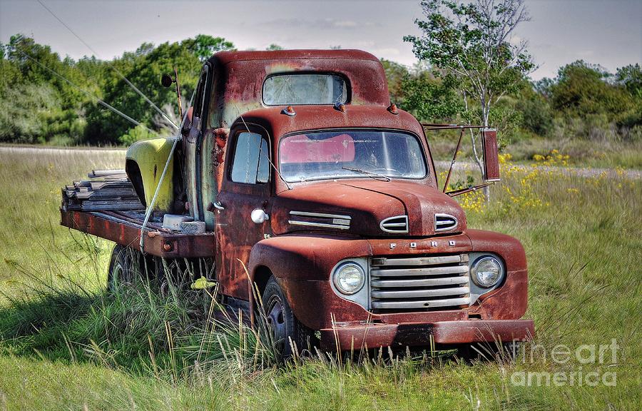 Old Pair of Trucks Photograph by Savannah Gibbs