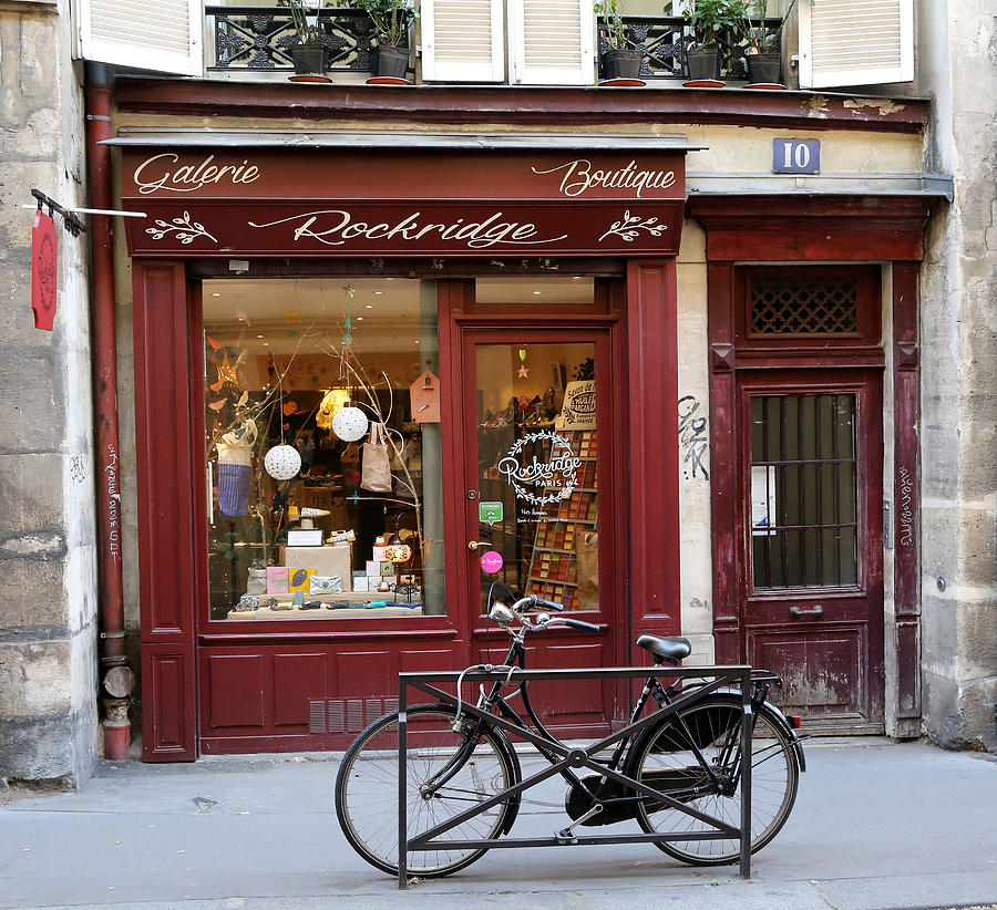 Old Paris Shop 1 Photograph by Andrew Fare