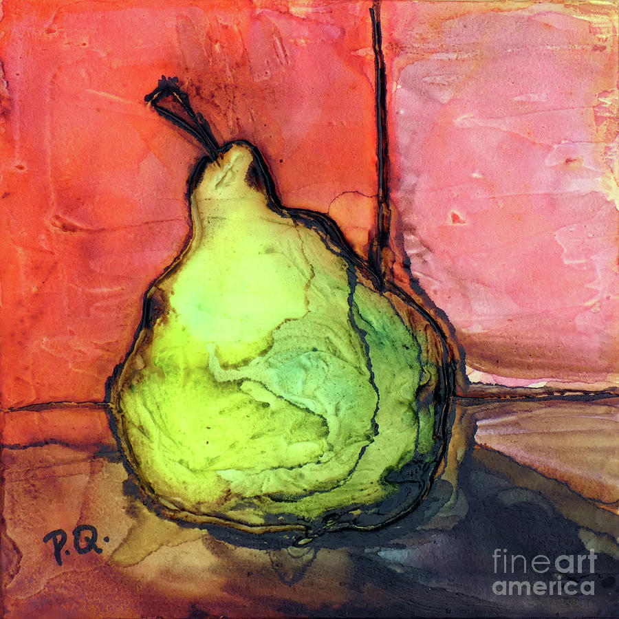 Old Pear Painting