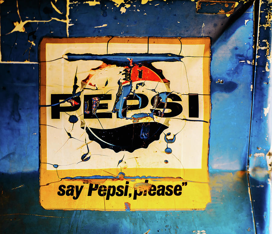Old Pepsi Sign Photograph by M G Whittingham