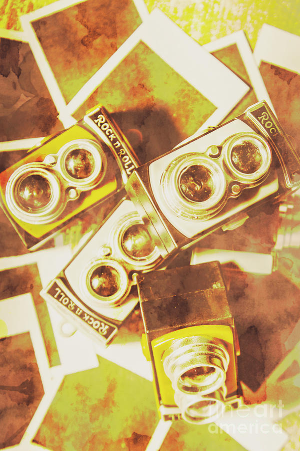 Old photo cameras Photograph by Jorgo Photography