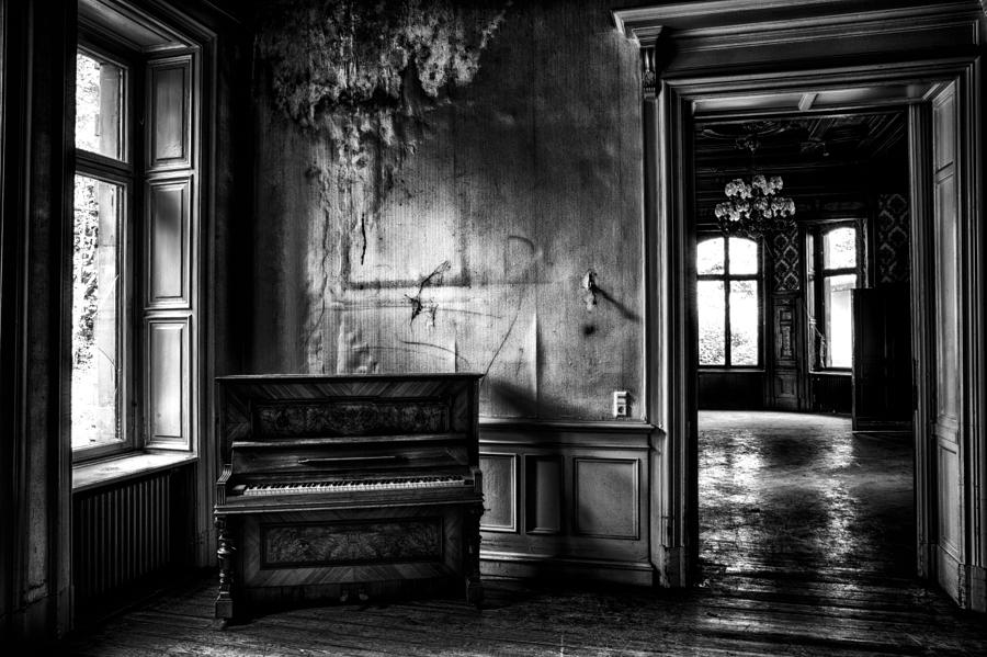 Old Piano Music Photograph by Dirk Ercken