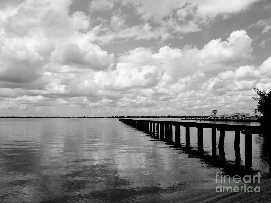Old Pier in Florida Photograph by Rose  Hill