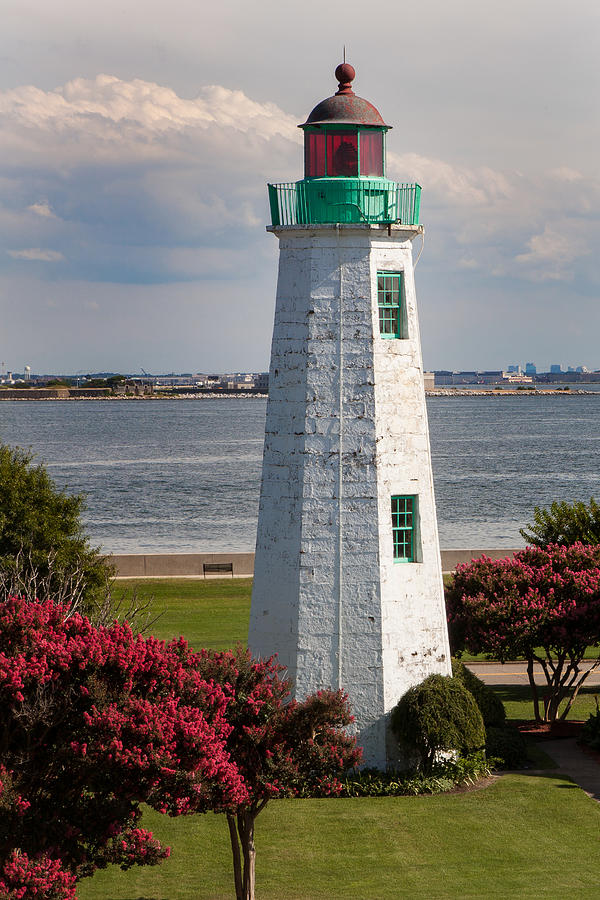 Old Point Comfort Light Photograph by Jerry Gammon
