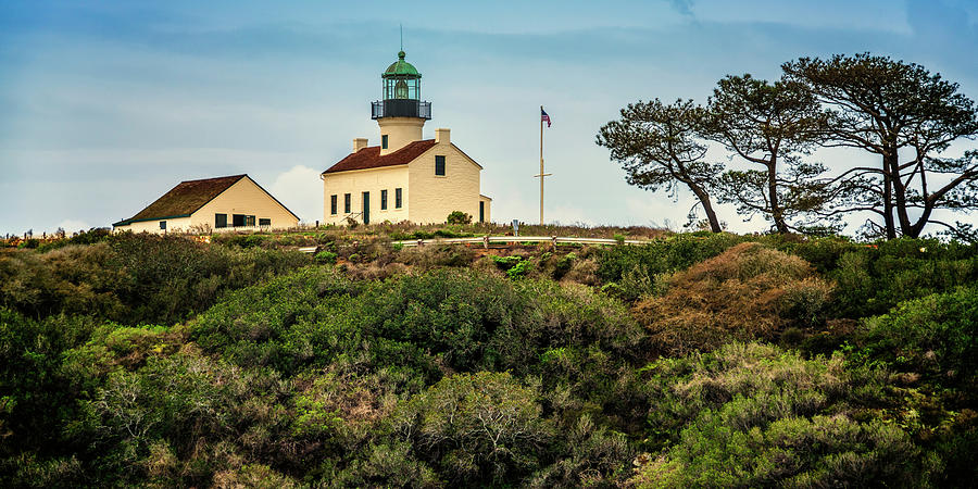 Old Point Loma Lighthouse Cabrillo National Monument CA_7R2_DSC3141_17-01-14 Photograph by Greg Kluempers