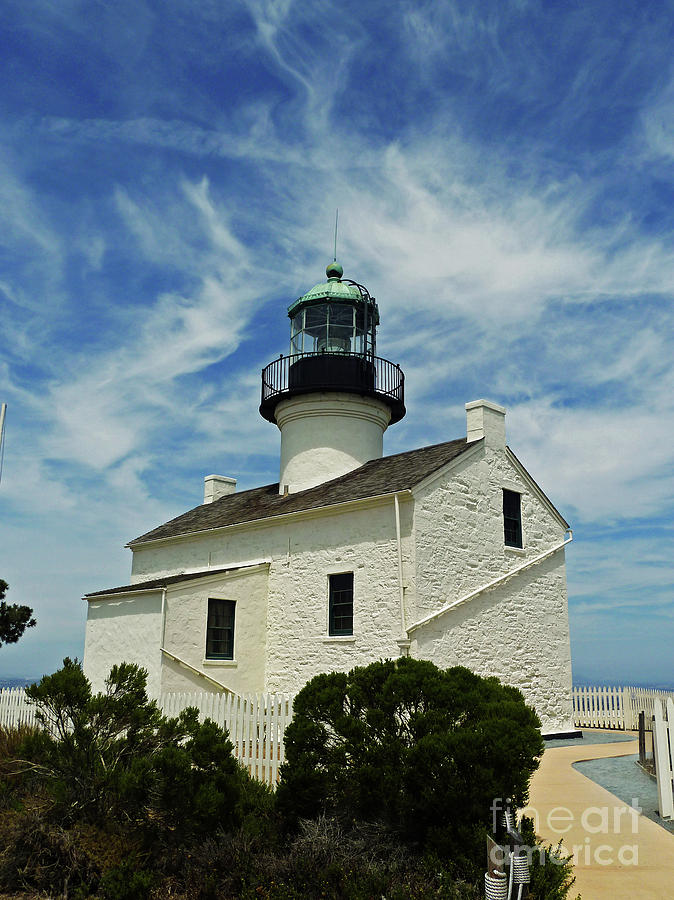 San Diego Photograph - Old Point Loma Lighthouse by Two Hivelys