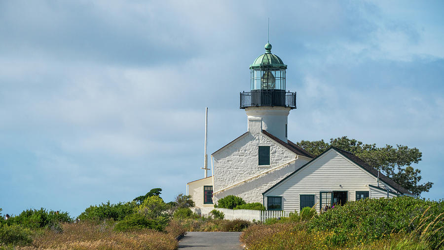 Old Point Loma Lighthouse San Diego California 2 Photograph by Lawrence S Richardson Jr