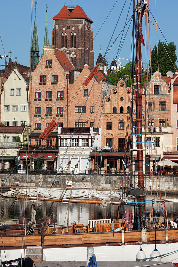 Old Port City of Gdansk in Poland Photograph by Artur Bogacki