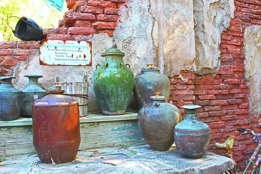 Old Pots Photograph by Ira Marcus