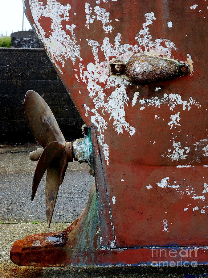 Old Propeller  Photograph by Lexa Harpell