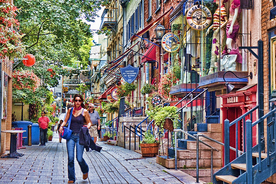 Old Quebec City Photograph by David Smith