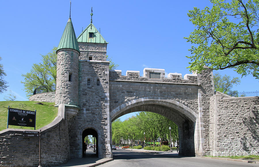 Old Quebec City Wall Quebec City 6358 Photograph by Jack Schultz
