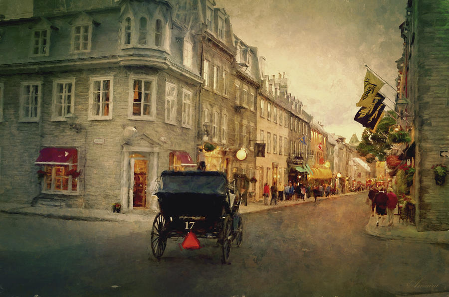 Old Quebec Photograph by Maria Angelica Maira