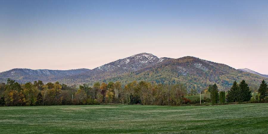 Old Rag Mountain morning - Virginia Photograph by Brendan Reals