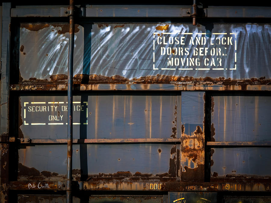 Old Railroad Boxcar  Photograph by Bob Orsillo