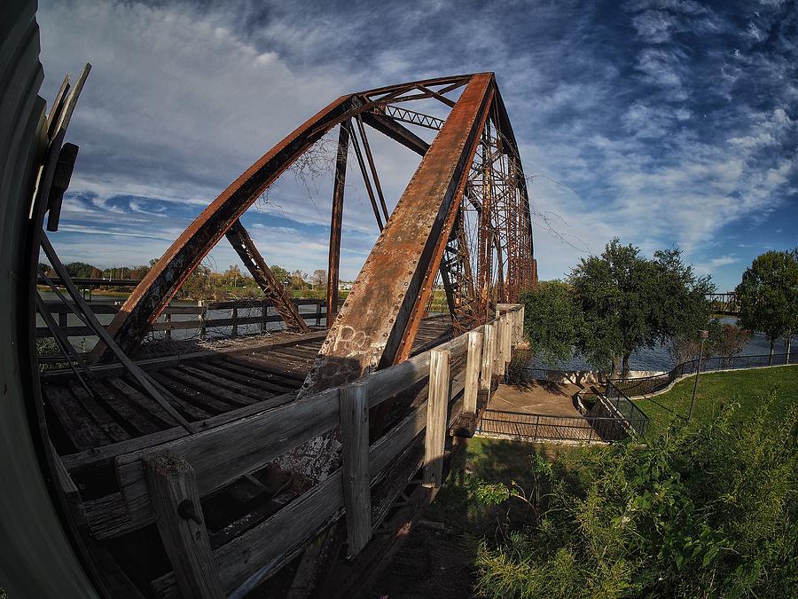 Old Railroad Bridge Photograph
