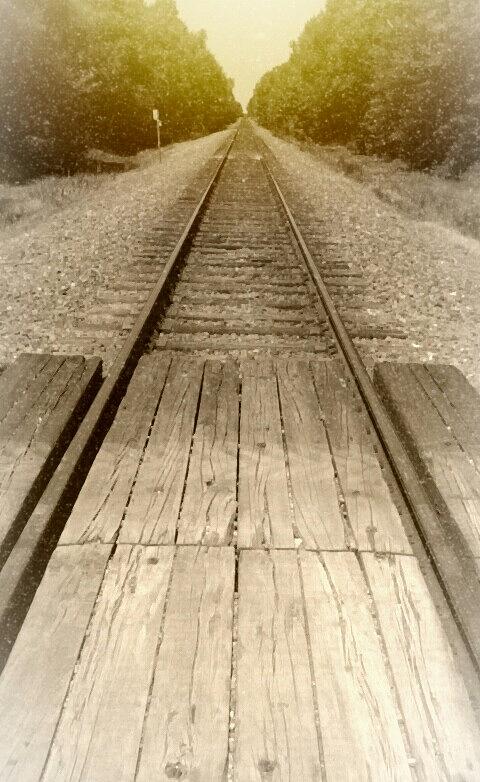 Old Photograph - Old Railroad by Cody Redden