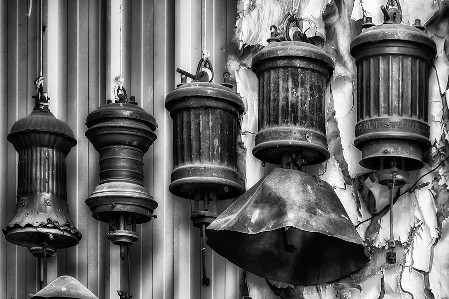 Old Railroad Lanterns Photograph by James Barber