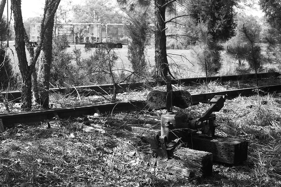 Old Railroad Tracks Photograph by Joseph C Hinson
