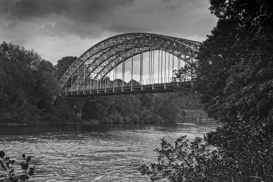 Tree Photograph - Old Railway Bridge by John Cox
