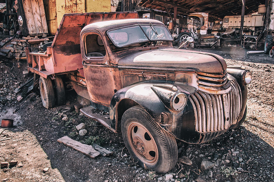 Old Red Photograph by Andrew Wilson - Fine Art America