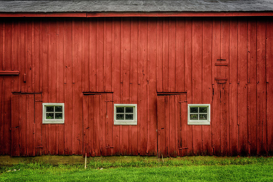 Old Red Barn DSC05911 Photograph by Greg Kluempers