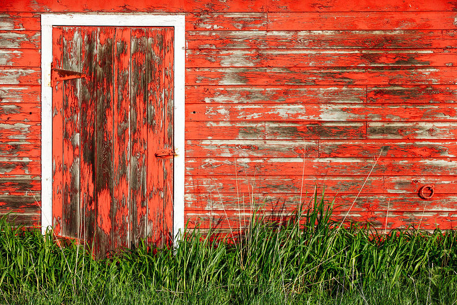 Old Red Barn Wall Photograph by Todd Klassy