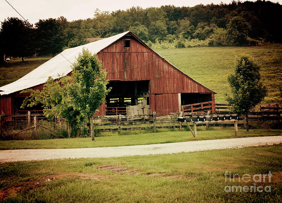 Old Red Barn Photograph by Wendy Walker - Fine Art America