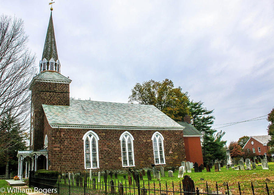 Old Reformed Church Paramus New Jersey Photograph by William E Rogers