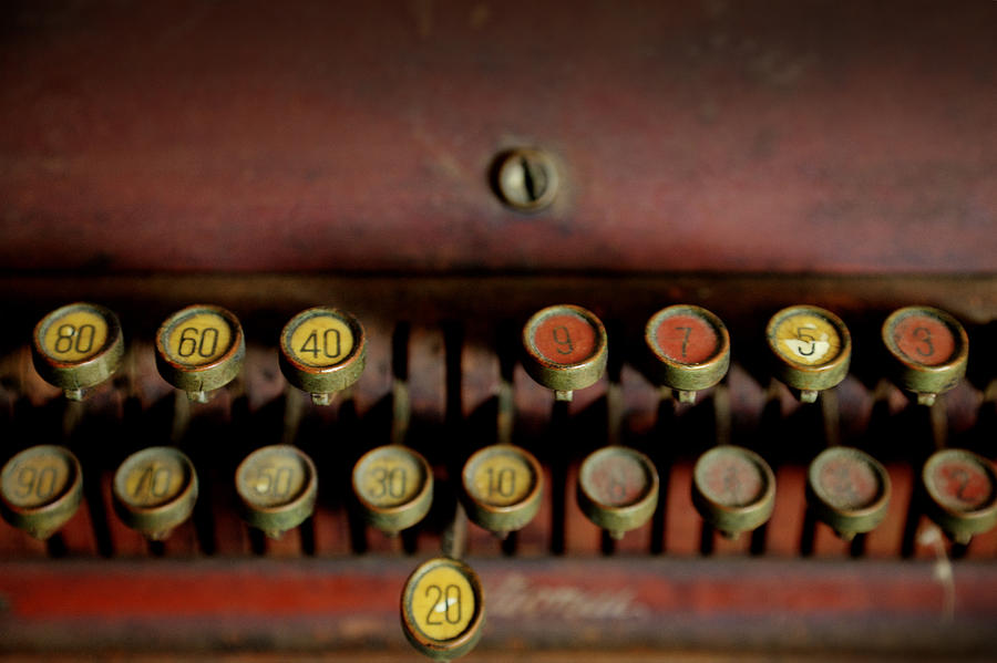 Old Register keys Photograph by Steve Gravano