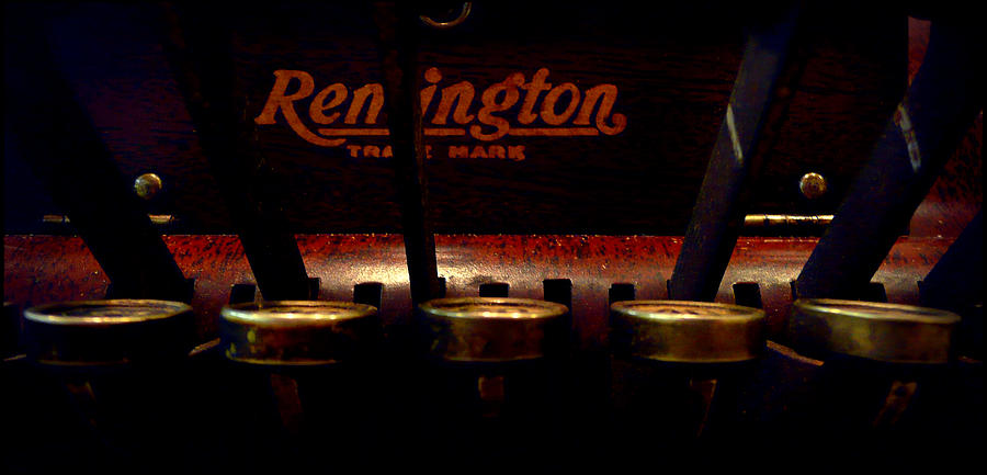 Old Remington Cash Register Photograph by Lori Seaman
