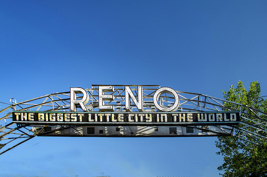 Old Reno Sign Photograph by Rick Mosher