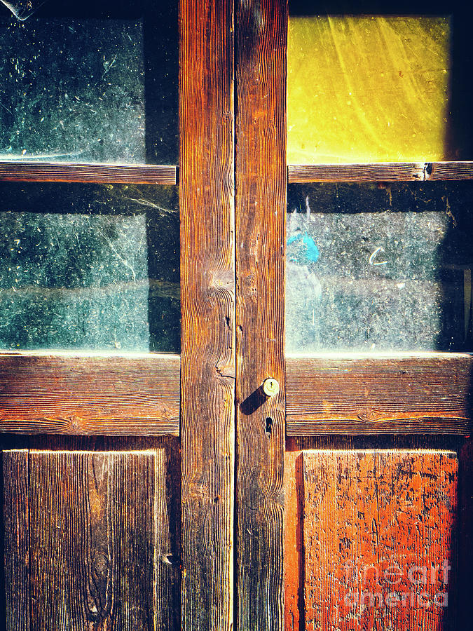 Architecture Photograph - Old rotten door by Silvia Ganora