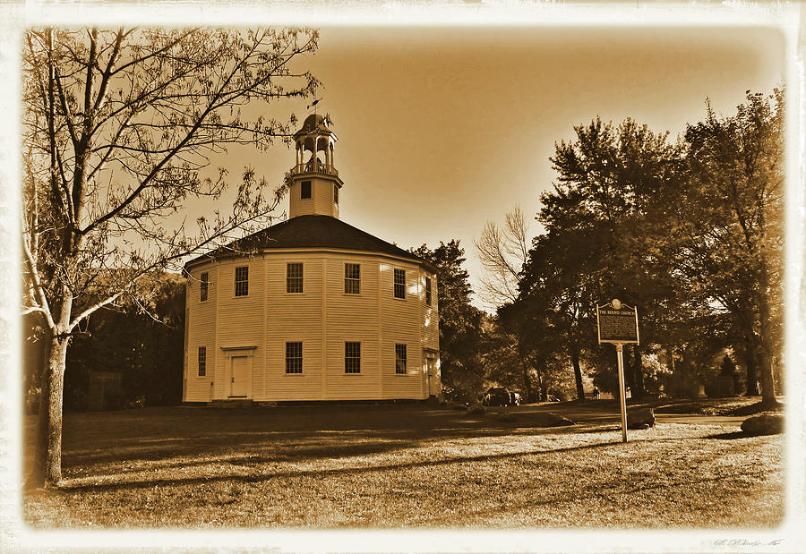 Old Round Church  Photograph by Ben Prepelka