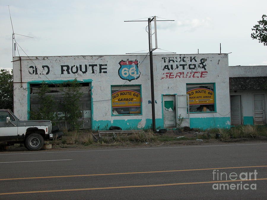 Old Route 66 Photograph by Jim Goodman