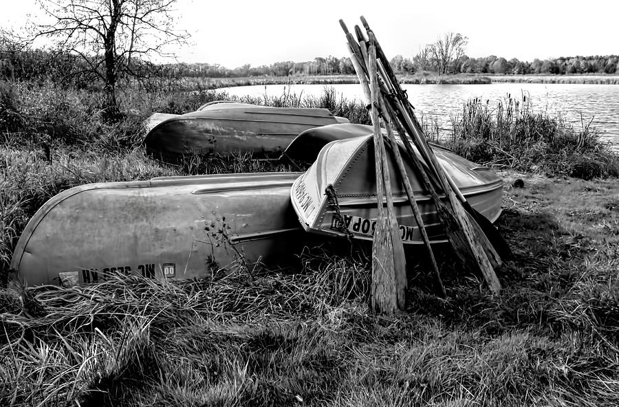 Old Rowboats Photograph by Pat Cook