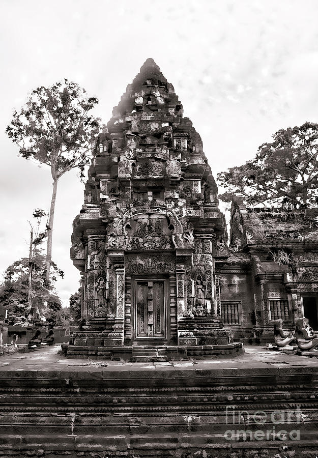 Old Ruin Cambodia Temple  Photograph by Chuck Kuhn