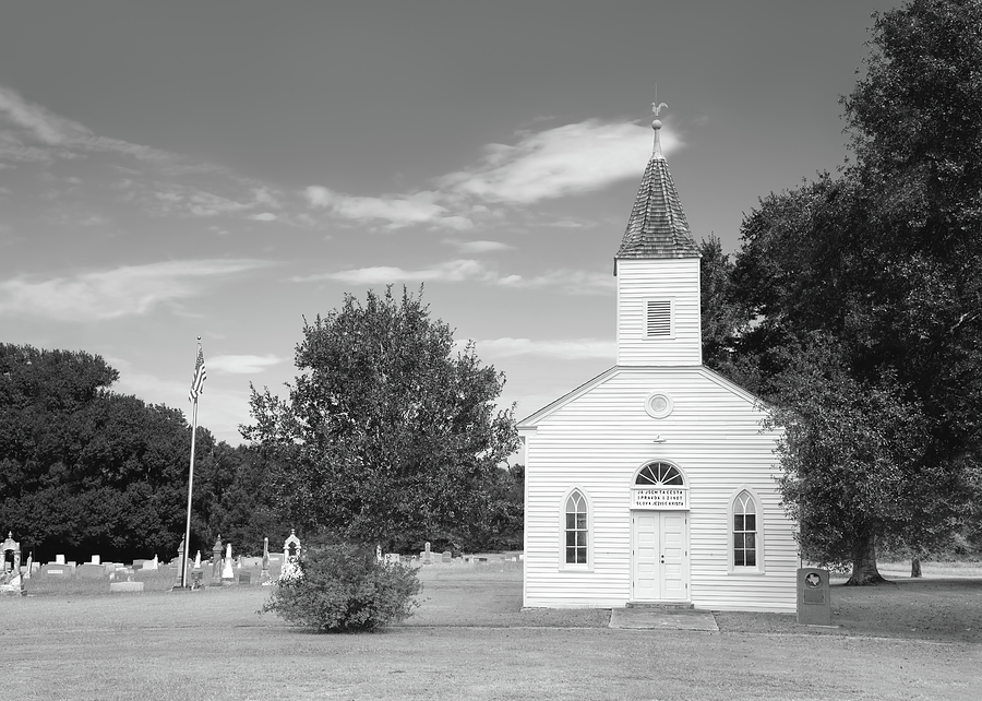 Old Rural Church Photograph by Steven Michael