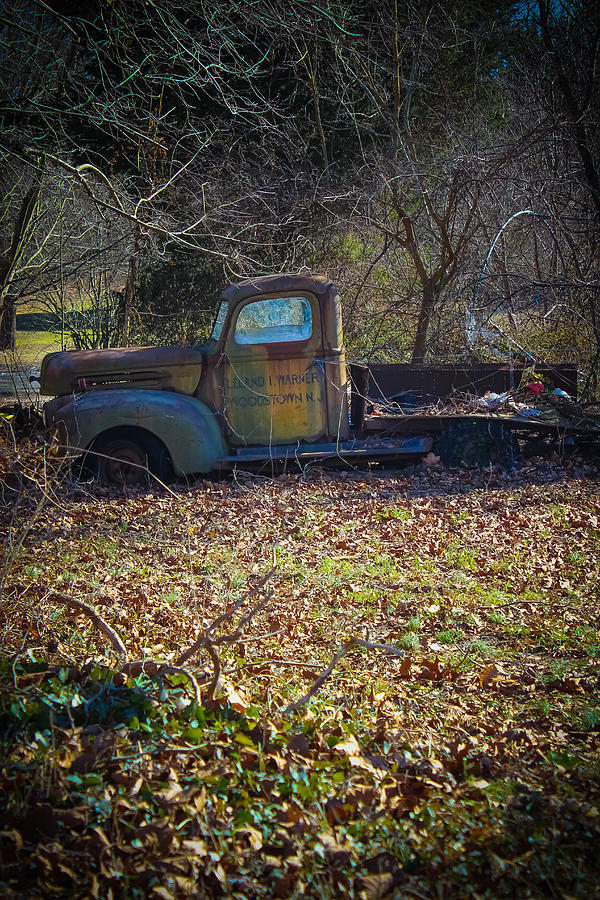 Old Rusted Ford Truck Photograph by Colleen Kammerer