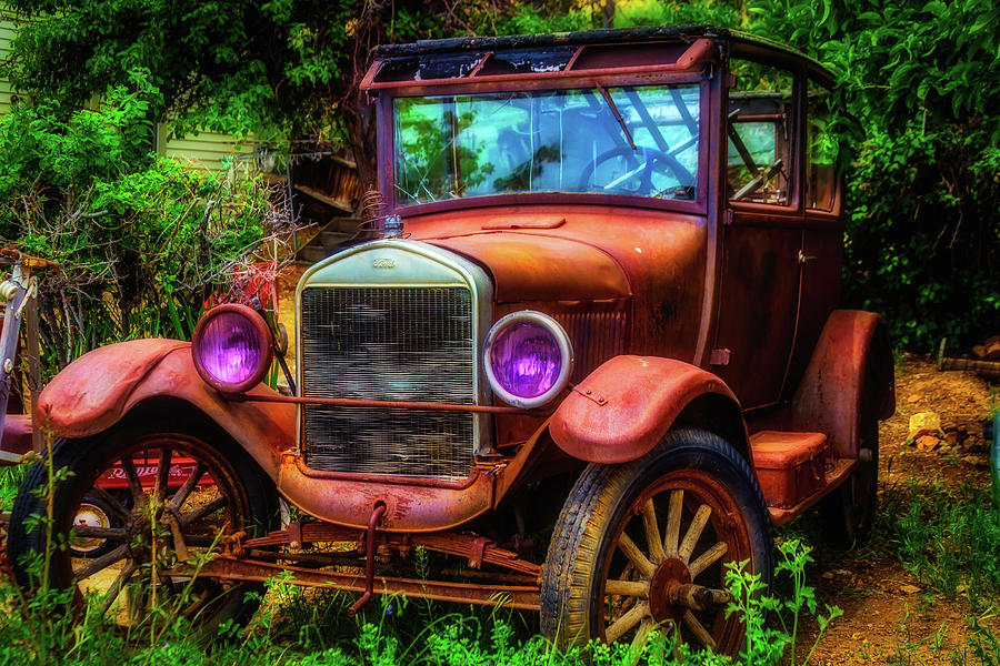 Old Rusting Ford Photograph by Garry Gay
