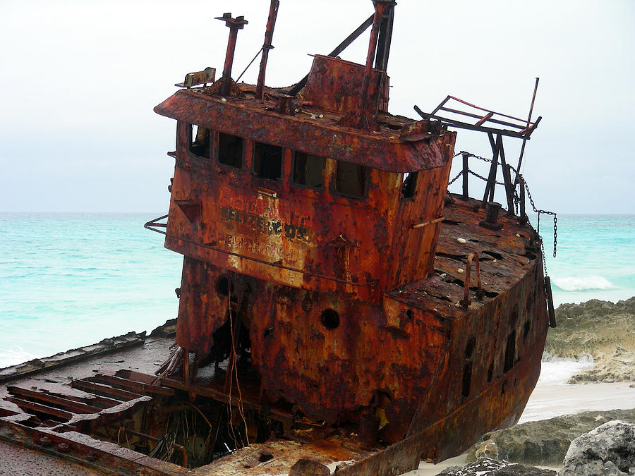 Old Rusty Photograph by Jean Wolfrum